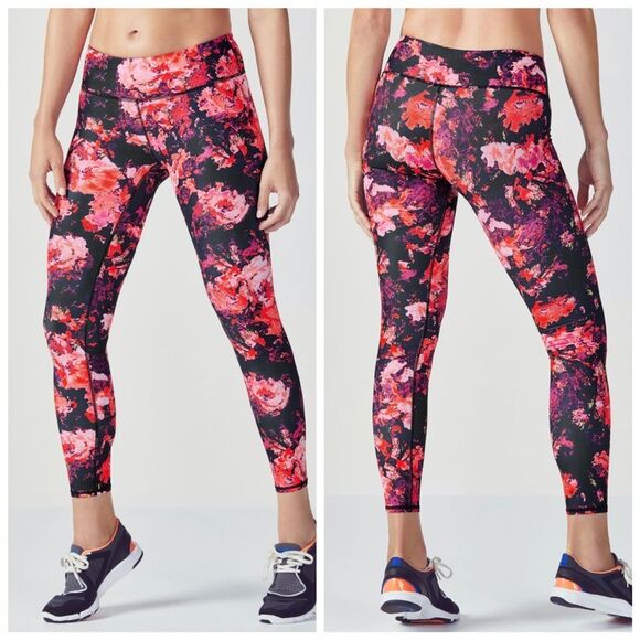 Fabletics Salar Impasto Floral Powerhold Leggings Size XS NWT - Picture 1 of 10